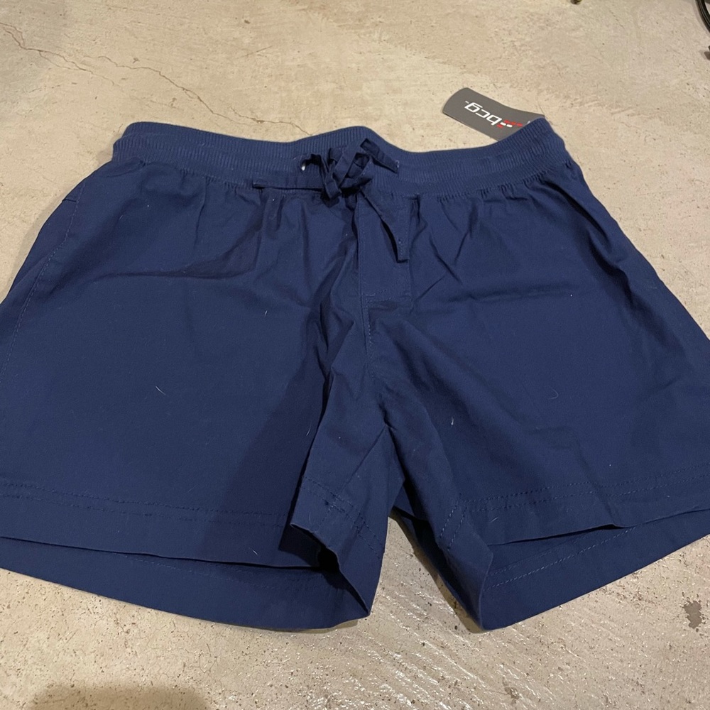 NWT Navy blue active shorts BCG. Small